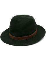 BORSALINO cappello feltro country alessandria Verde