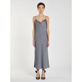 MARella abito in raso Grigio