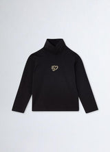 LIU JO JUNIOR t-shirt collo alto Nero