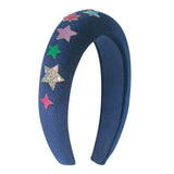 MIMI & LULA cerchietto con applicazioni stelline Blu
