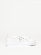 MANUEL RITZ KIDS sneakers logo Bianco