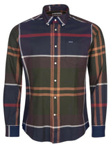 BARBOUR camicia dunoon Verde