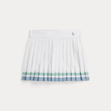 RALPH LAUREN POLO gonna a pieghe Bianco
