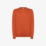 SUN68 maglione logato round solid Mattone