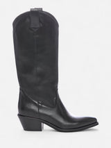 OVYE' texano in pelle nero Nero