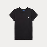 RALPH LAUREN POLO T-shirt cavallino Nero