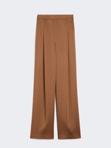 MAXMARA STUDIO pantalone in envers Marrone