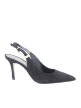 OVYE' chanel in camoscio Nero