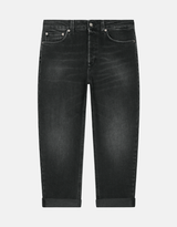 DONDUP jeans koons loose in denim stretch Nero