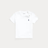 RALPH LAUREN POLO t-shirt con pony Bianco