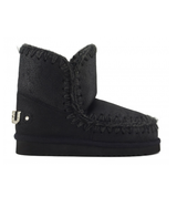 MOU Logo eskimo strass Nero