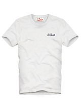 MC2 SAINT BARTH t-shirt dover con logo ricamato Bianco