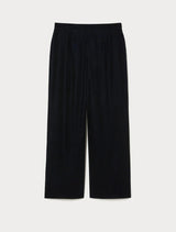 MARINA RINALDI pantalone in velluto hoyo Blu