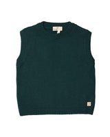 MAGLIFICIO DI VERONA gilet in pura lana merinos Verde