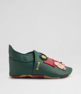 BOBUX scarpina in pelle con applicazione Forest