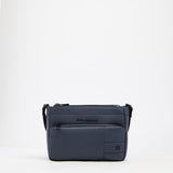 PIQUADRO borsa a tracolla idrorepellente Blu