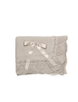 JULIANA scialle con applicazione fiocco Beige