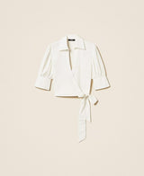 TWINSET ACTITUDE camicia a portafoglio Bianco