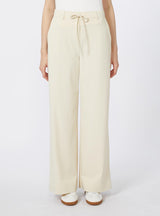 MM MAXMARA pantalone in jersey verres Bianco