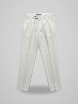 BRIGLIA jeans in denim bianco Bianco