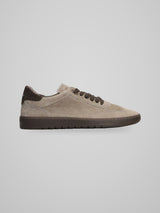 PIUMHA STUDIO sneakers in camoscio Taupe/marrone