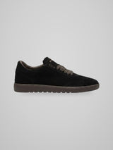 PIUMHA STUDIO sneakers camoscio total black Nero