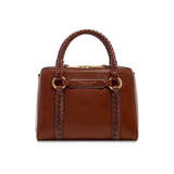 THE BRIDGE Borsa a mano in pelle con tracolla Marrone