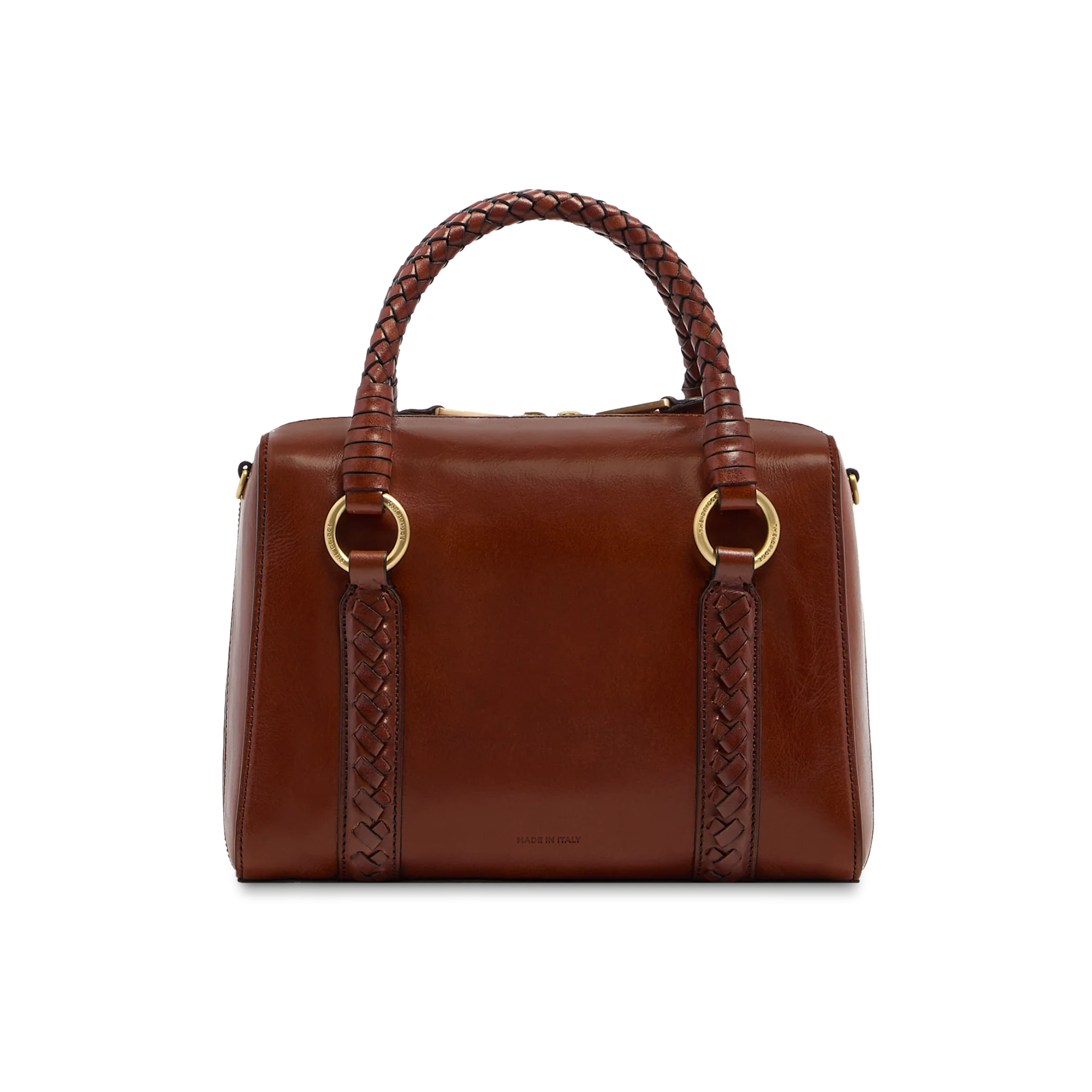 Borsa a mano in pelle con tracolla