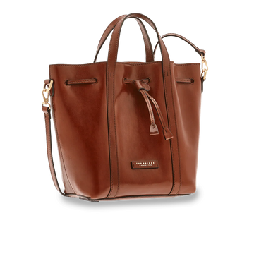 borsa a secchiello in pelle