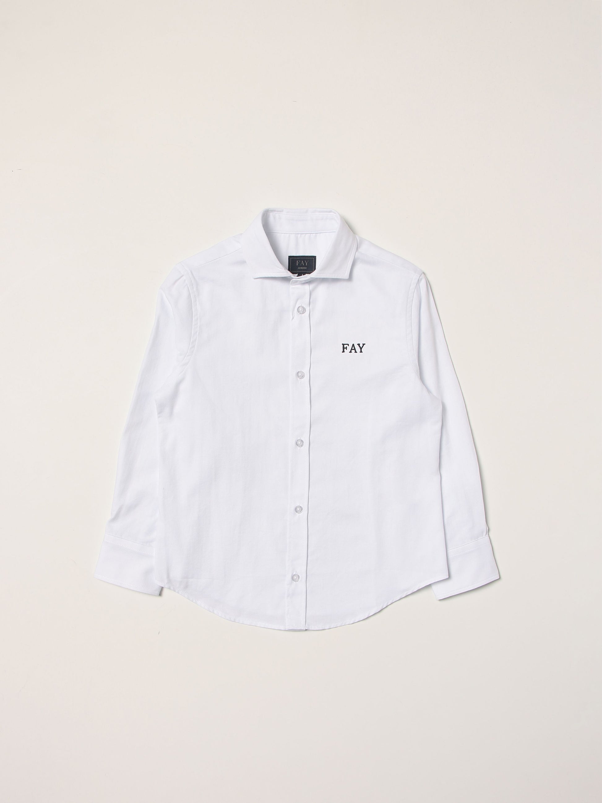 CAMICIA BAMBINO IN COTONE 5Q5000 Z0076 100 FAY 