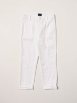 FAY Pantalone in cotone bambino Bianco