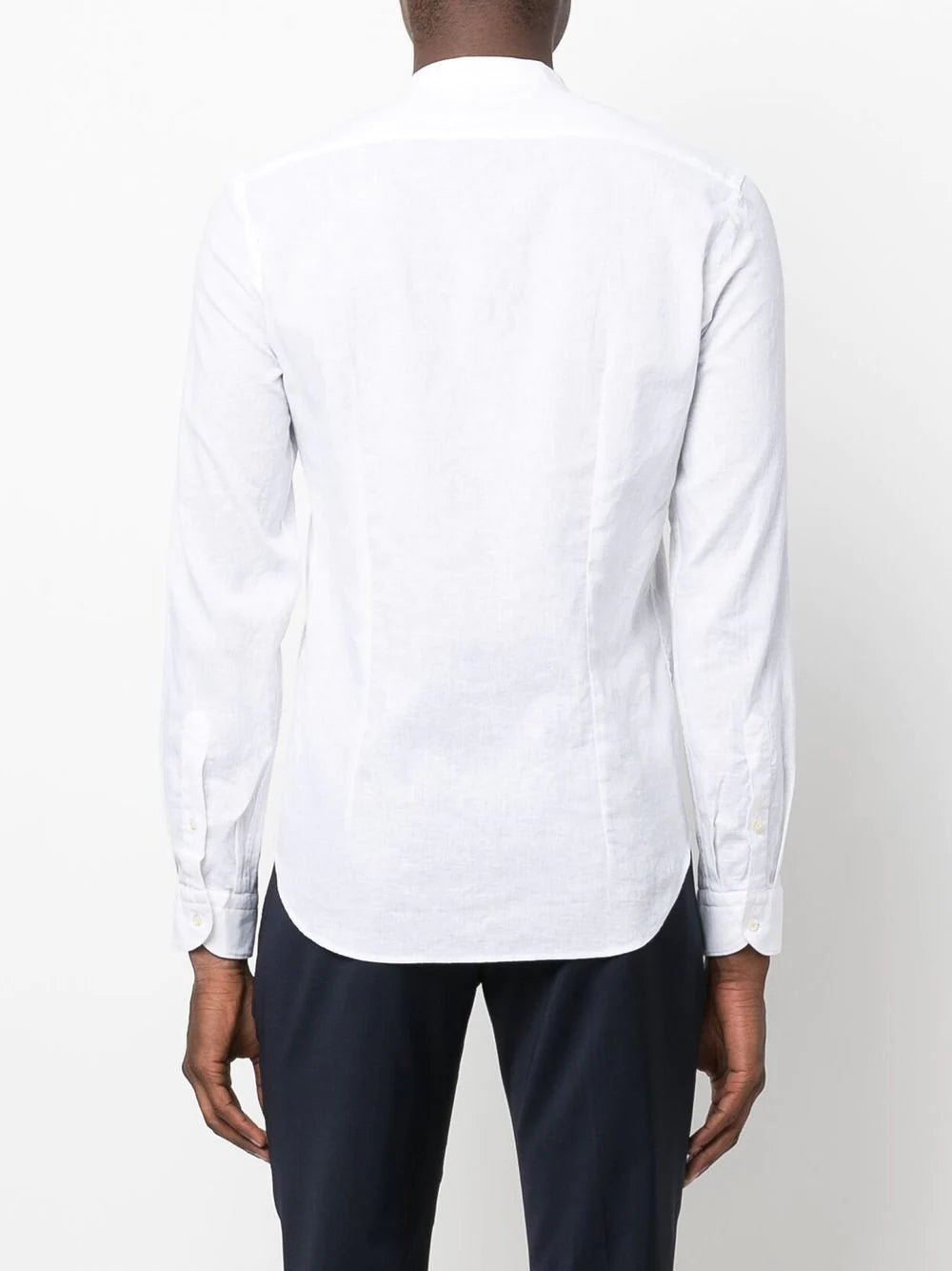 camicia lino manuel ritz colletto coreana 3232E604L1 223282 02 MANUEL RITZ 
