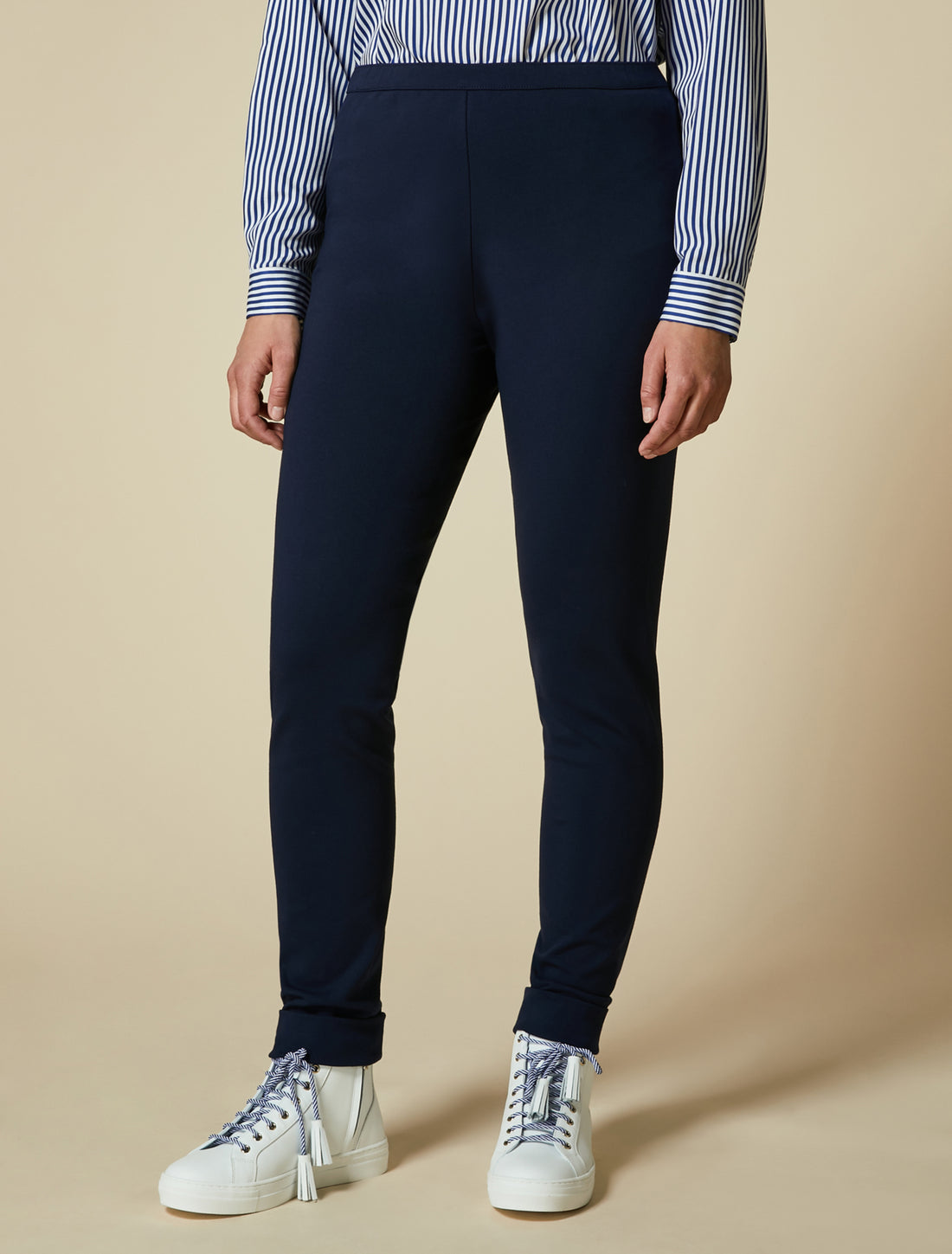PANTALONE IN JERSEY OBLIARE 58 MARINA RINALDI 
