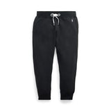 RALPH LAUREN POLO Pantalone joggers in felpa Nero