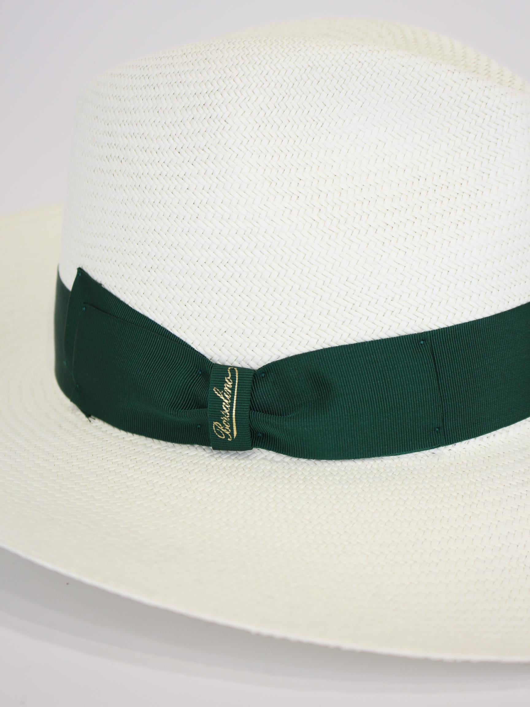 panama con nastro in contrasto 232171 0037 BORSALINO 