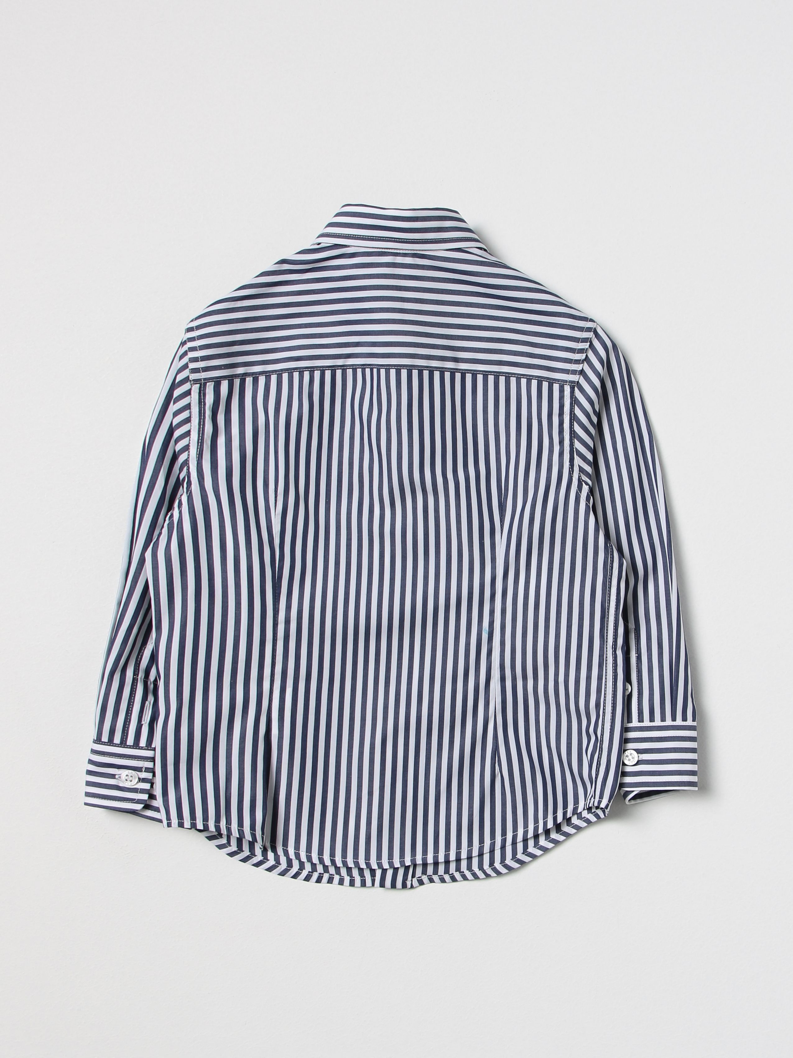 camicia a righe sottili FS5P00 P0269 100BL FAY 