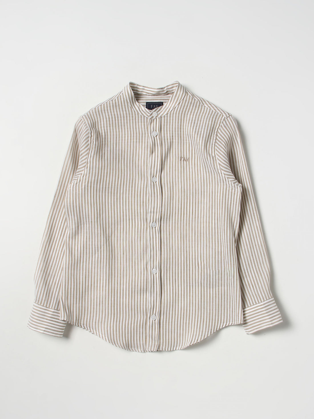 camicia coreana a righe FS5P70 I0148 101BG FAY 