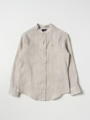camicia coreana a righe FS5P70 I0148 101BG FAY 
