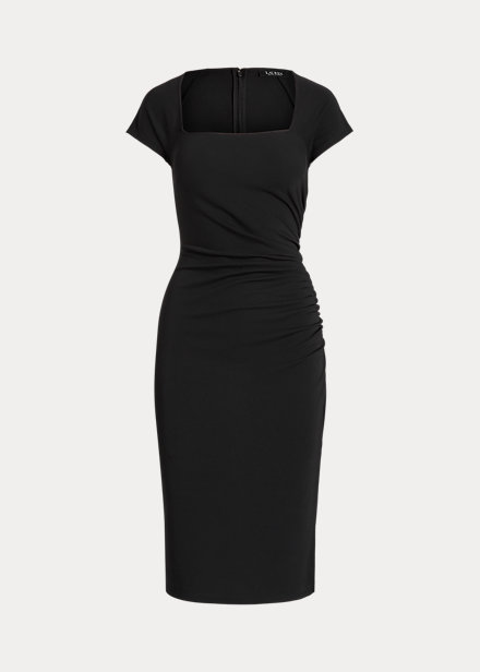 abito in jersey stretch nero 250-903029 001 LAUREN RALPH LAUREN 