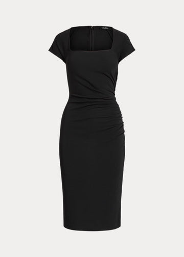 abito in jersey stretch nero 250-903029 001 LAUREN RALPH LAUREN 