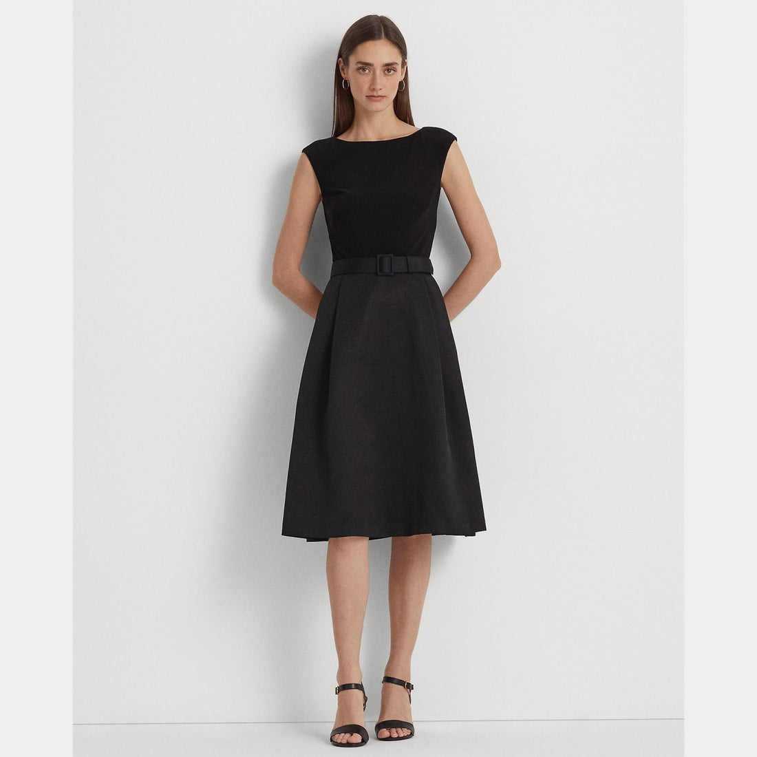 Abito con cinta in tono 253-899330 002 LAUREN RALPH LAUREN 