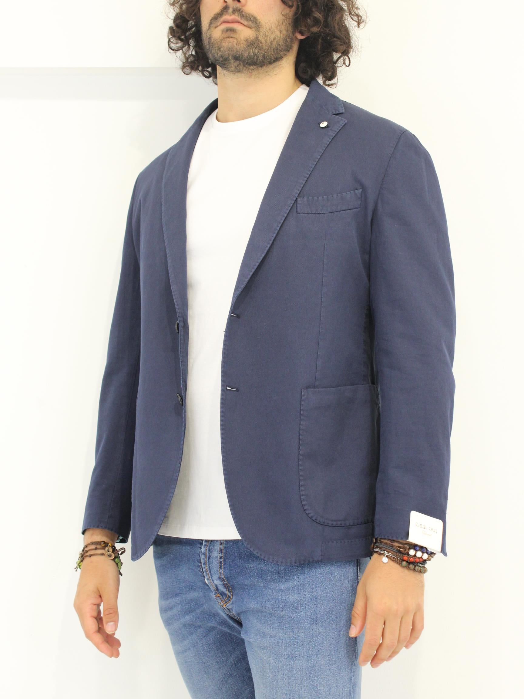 giacca con rever classico 2837 35021 2 LUIGI BIANCHI MANTOVA 