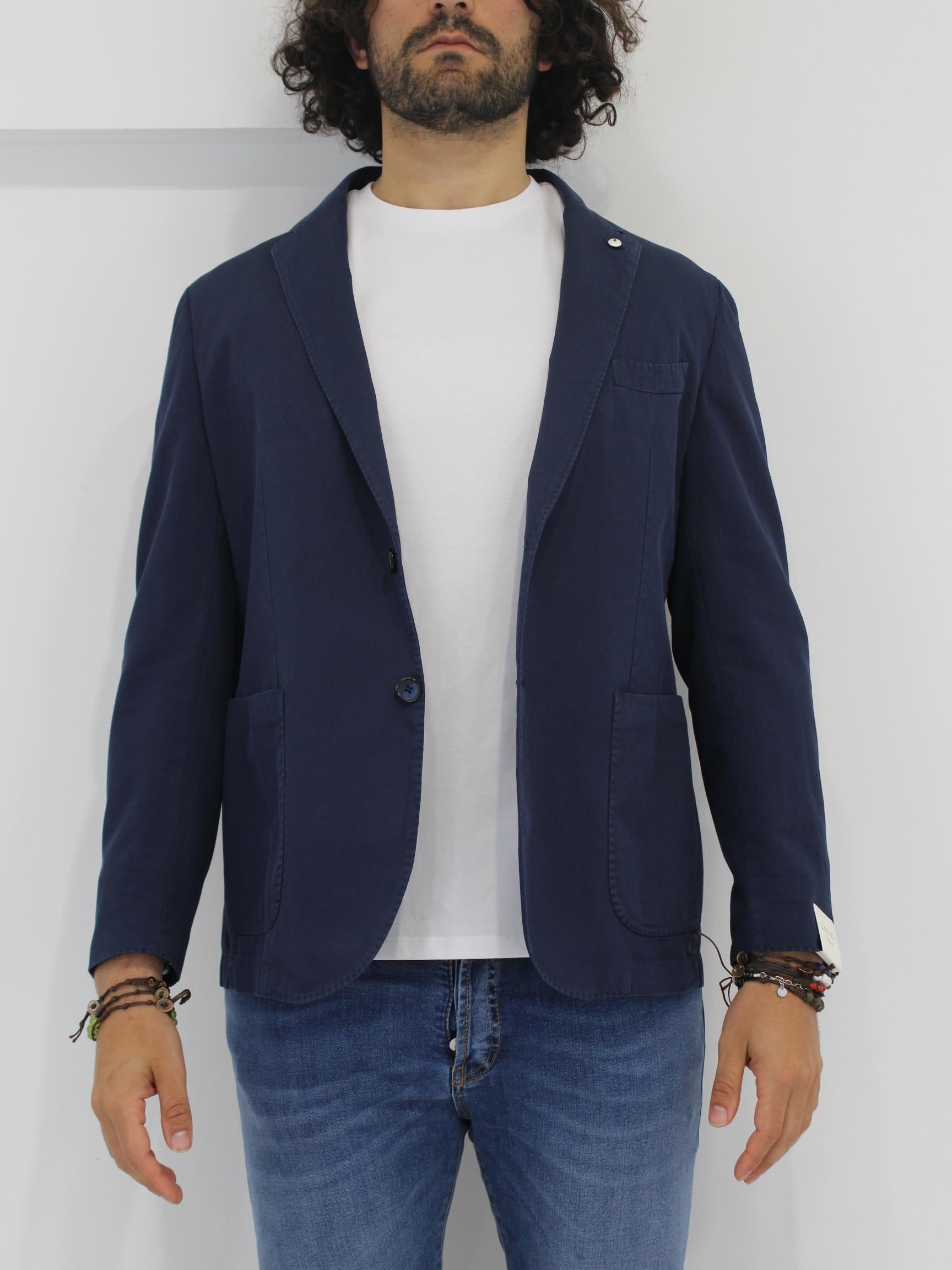 giacca con rever classico 2837 35021 2 LUIGI BIANCHI MANTOVA 