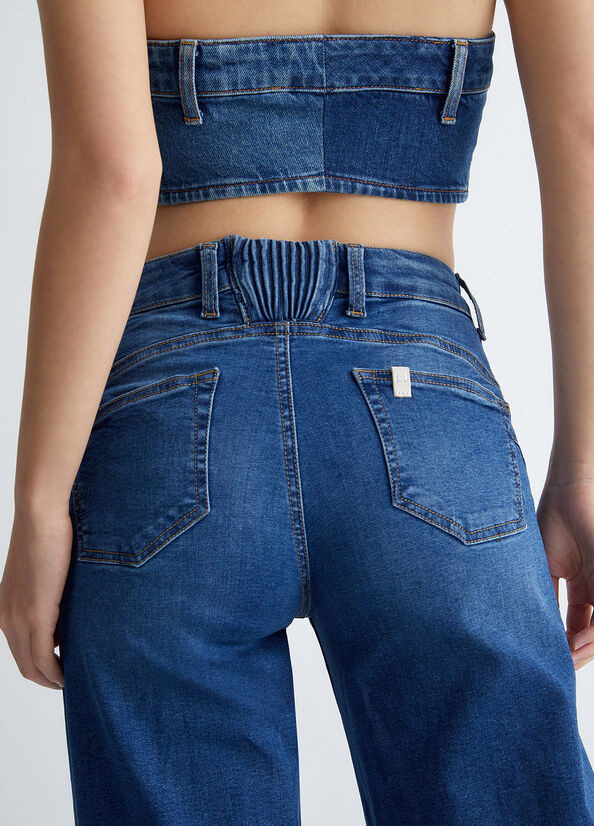 jeans flare ampio UA3239DS004 78263 liU JO 