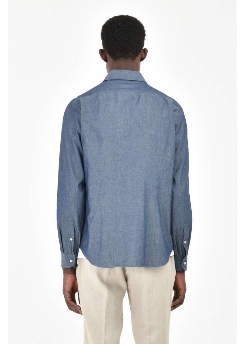 camicia in denim 3432E600LX 233392 88 MANUEL RITZ 