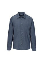 MANUEL RITZ camicia in denim Blu