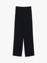 MAXMARA Pantalone con fondo ampio Nero