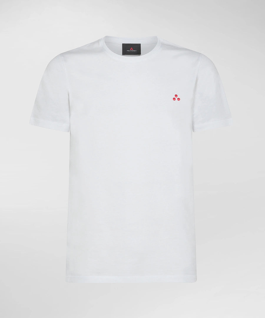 T-shirt con logo piccolo PEU4060 99012110 BIAOF PeUTEREY 