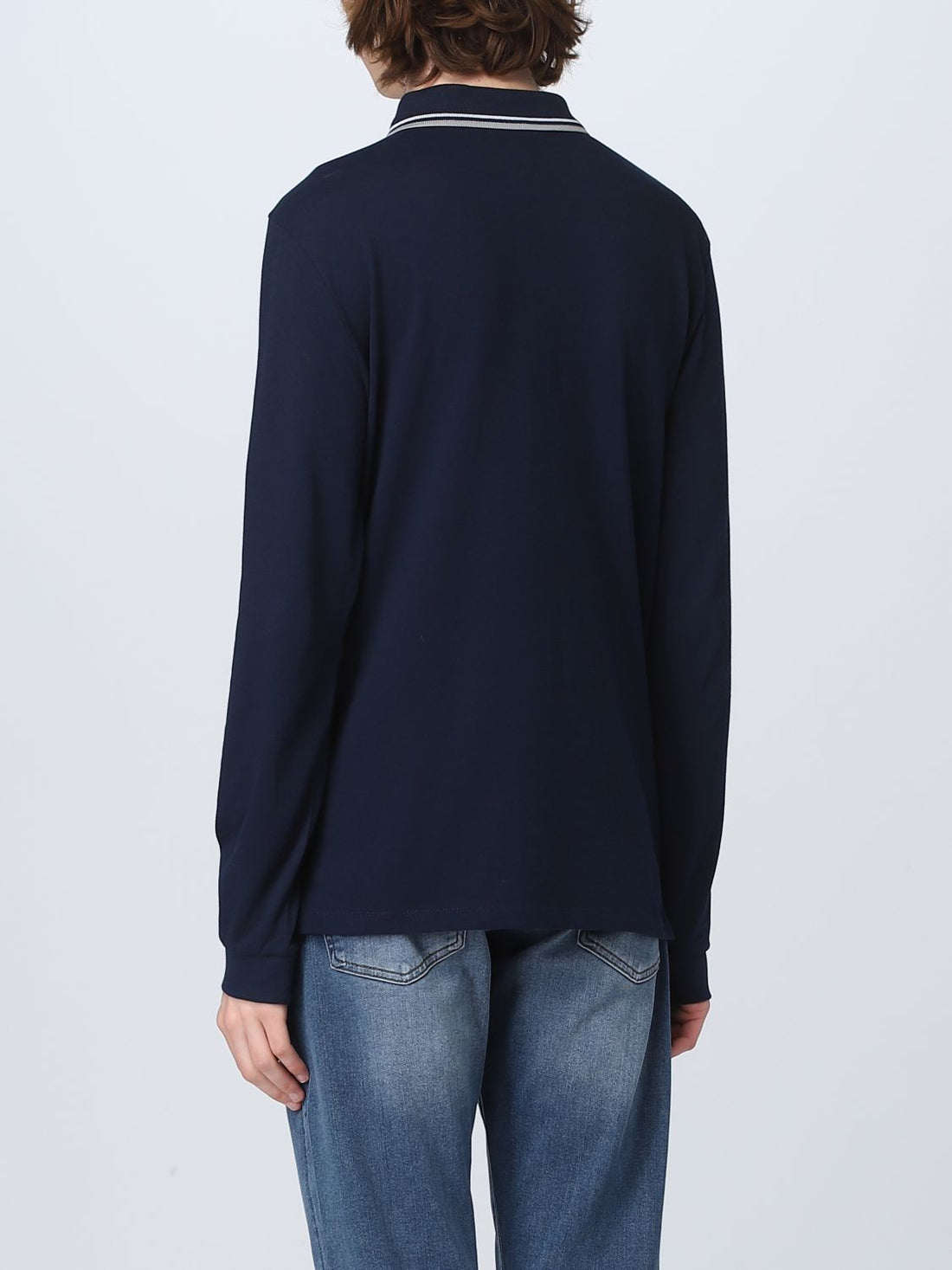 Polo maniche lunghe PEU4691 99011991 209 PeUTEREY 