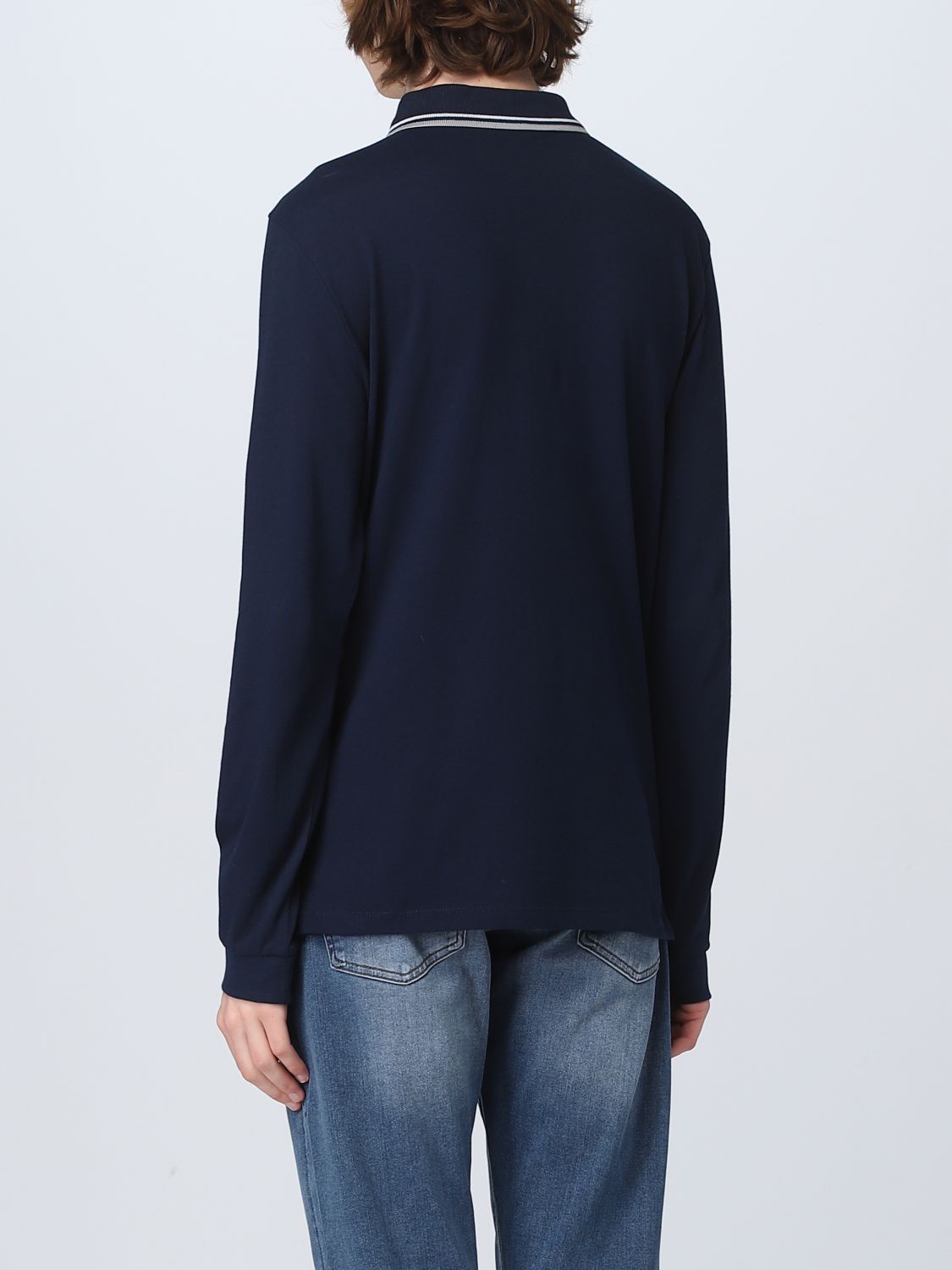 Polo maniche lunghe PEU4691 99011991 209 PeUTEREY 